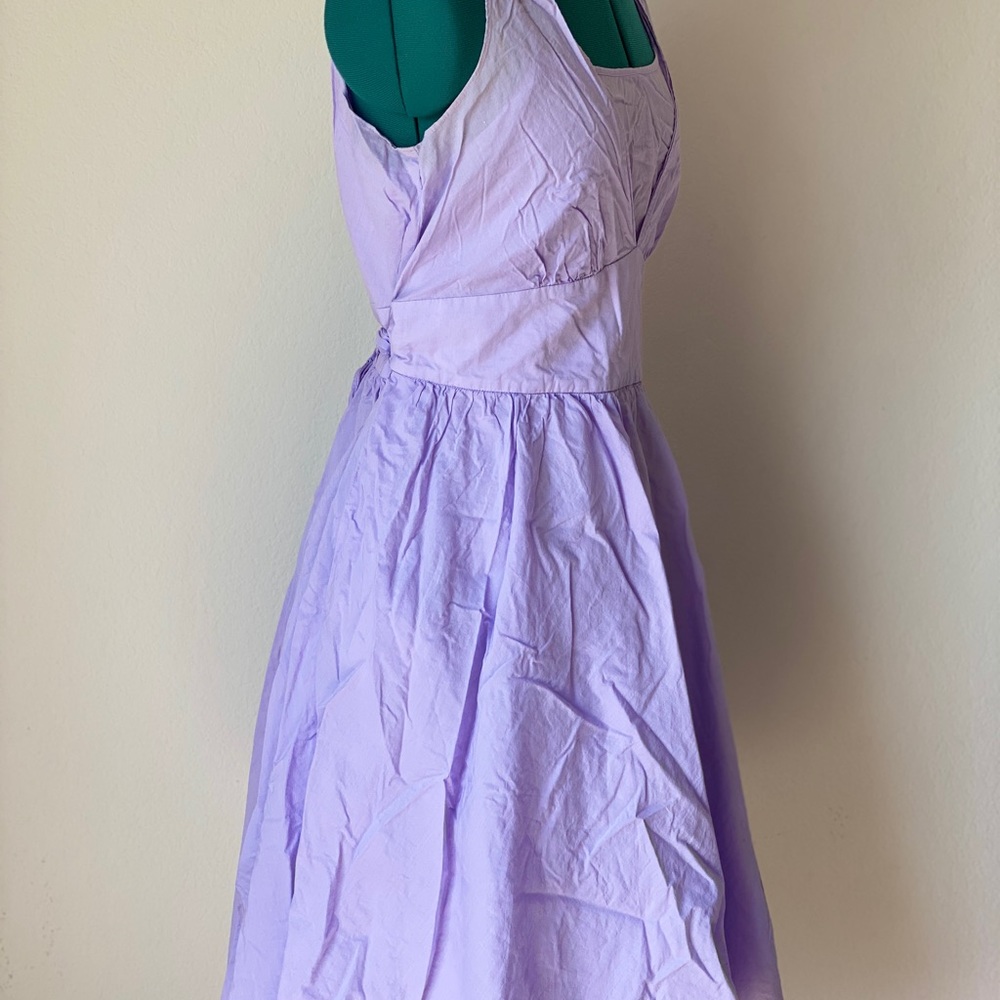 NFS lavender tea empire waist dress Size 10 - Picture 4 of 8